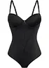 Stringbody med bygel i ett glansigt material, BODYFLIRT
