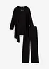 Mysdress med viskos (3 delar), bonprix