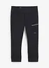 Snabbtorkande funktionsleggings i caprilängd, bonprix
