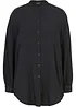 Oversize-muslinblus i bomull, lång modell, bonprix