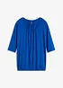 Oversizetopp i materialmix, bonprix