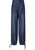 Wide Leg Jeans i böljande lyocell, bonprix