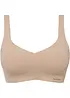 Vadderad Feel Comfort T-shirtbehå med lasercut utan bygel, bonprix