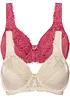 Minimizer-BH med vadderade axelband (2-pack), bonprix
