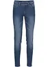 Korta tajta stuprörsjeans med medelhög midja, bonprix