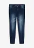 Korta tajta stuprörsjeans med medelhög midja, bonprix
