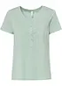 T-shirt i bomull och viskos, bonprix