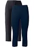 Stretchiga caprileggings (2-pack), bonprix