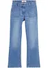 Bekväma jeans med utsvängda ben, bonprix
