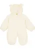 Babyoverall med luva i teddyfleece, bpc bonprix collection