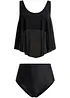 Tankini (2 delar) med återvunnen polyamid, bonprix