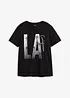T-shirt i ekologisk bomull, Slim Fit, bonprix