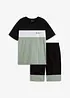 T-shirt och sweatshorts (2 delar), bonprix