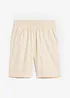 Shorts av lin- och viskosmix, bonprix