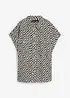 Blus av viskos med vackert fall, bonprix