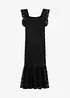 Klänning med hålmönstrad look, BODYFLIRT boutique