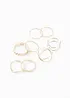 Set med ringar (8-pack), bonprix