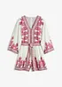 Playsuit med linneandel, bonprix