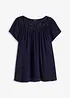 Blus av ren viskos, bonprix