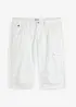 Långa jeansbermudas i cargomodell av tunt material, Relaxed Fit, bonprix
