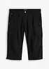 Långa cargoshorts av ren bomull, Regular Fit, bonprix