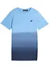 T-shirt med olika färgnyanser för barn, ekologisk bomull, bonprix