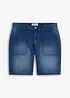 Stretchiga jeansbermudas, Relaxed Fit, bonprix
