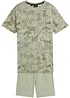 T-shirt och bermudas för barn (2 delar) i ekologisk bomull, bonprix