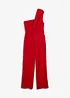 Jumpsuit i kräpp med struktur, bonprix