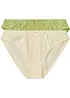 Trosa med fin spets (2-pack), bonprix