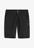 Cargoshorts i mikrofiber, Regular fit, bonprix