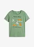 T-shirt med tryck, bonprix