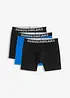 Mellanlånga boxershorts, tajta (3-pack), bonprix