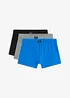 Boxershorts med ekologisk bomull, tajta (3-pack), bonprix
