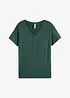 T-shirt i bomull och viskos, bonprix