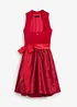 Dirndl med sammetlivstycke och satinförkläde (2 delar), bonprix