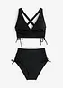 Bikini med korsade axelband (2 delar), bonprix