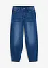 Barreljeans, High Waist, ekologisk bomull, bonprix