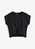 Kort T-shirt i ekologisk bomull, bonprix