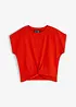 Kort T-shirt i ekologisk bomull, bonprix