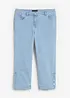 Capri Jeans Mid Waist, bonprix