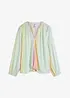 Blus av viskos med mjukt fall, bonprix