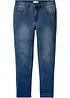 Powerstretchjeans med T-400 och bekvämt snitt, klassisk passform, avsmalnande ben, bonprix