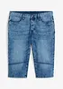 Long Stretch Jeans Bermudas, Regular Fit, bonprix