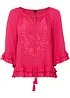 Tunika med broderi, bonprix
