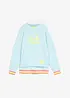 Sweatshirt med färgglada muddar, bonprix