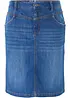 Stretchig jeanskjol, bonprix