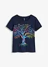 T-shirt med tryck i ekologisk bomull, bonprix