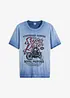 T-shirt i ekologisk bomull, vintagelook, bonprix