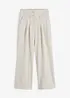 Utsvängd byxa, High Waist, bonprix